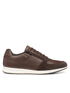 Geox Sneakersy U Avery U65H5A 0BC22 C6005 Brązowy ciemny