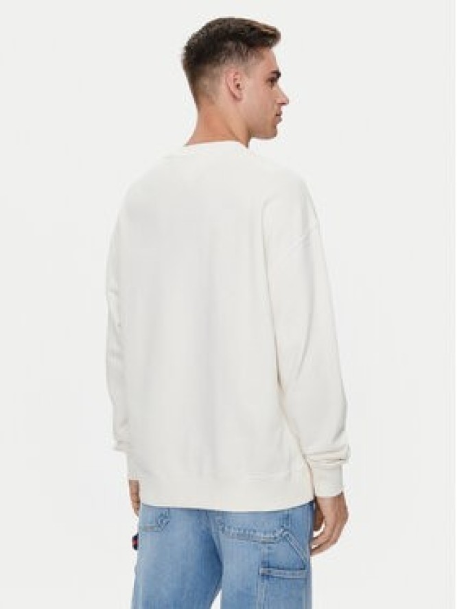 Tommy Jeans Bluza Big Flag DM0DM19222 Biały Relaxed Fit