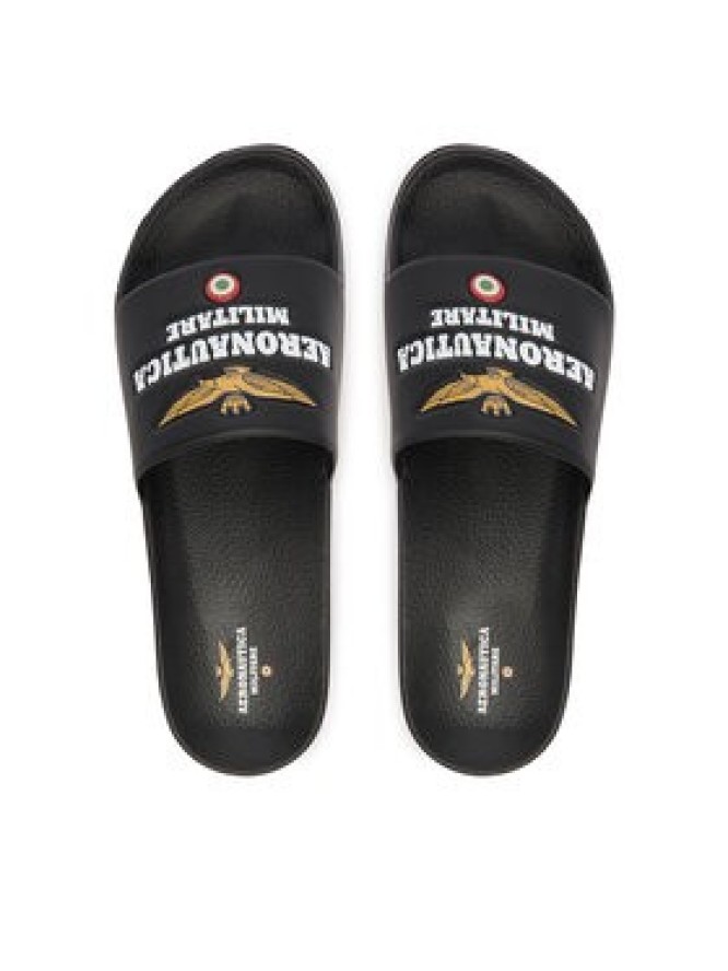 Aeronautica Militare Klapki 261SC0242UCT03337 Czarny