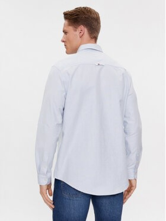 Tommy Jeans Koszula Oxford DM0DM18335 Błękitny Regular Fit