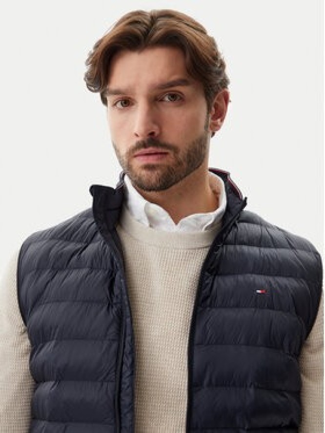 Tommy Hilfiger Kamizelka Core Packable MW0MW39989 Granatowy Regular Fit