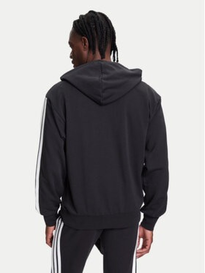 adidas Bluza Essentials 3-Stripes JD1874 Czarny Regular Fit