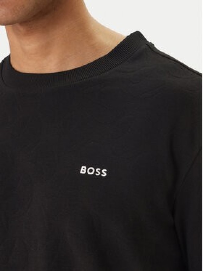 BOSS T-Shirt Member 50558867 Czarny Relaxed Fit