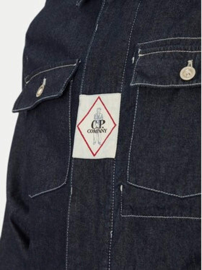 C.P. Company Kurtka jeansowa 18CMOW188A110295W Niebieski Regular Fit