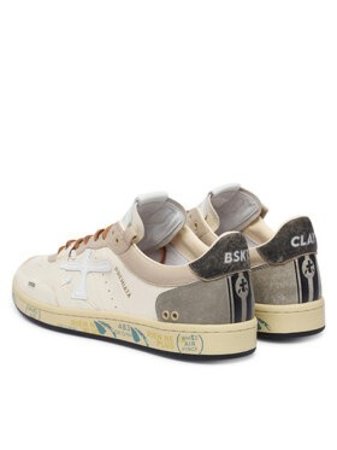 Premiata Sneakersy Bskt Clay Var 8163 Kremowy
