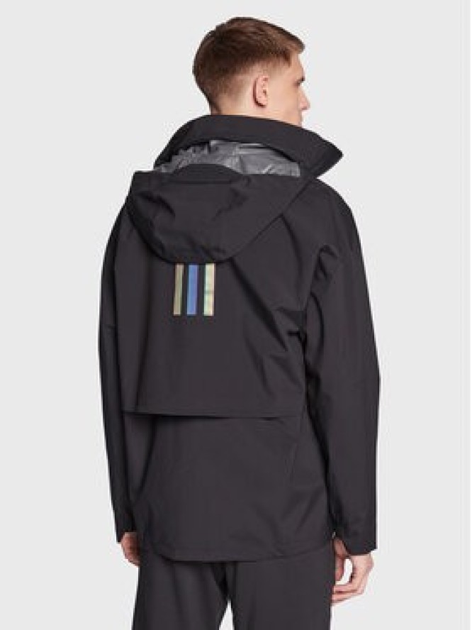 adidas Kurtka przeciwdeszczowa Terrex Ct Myshelter H65700 Czarny Regular Fit