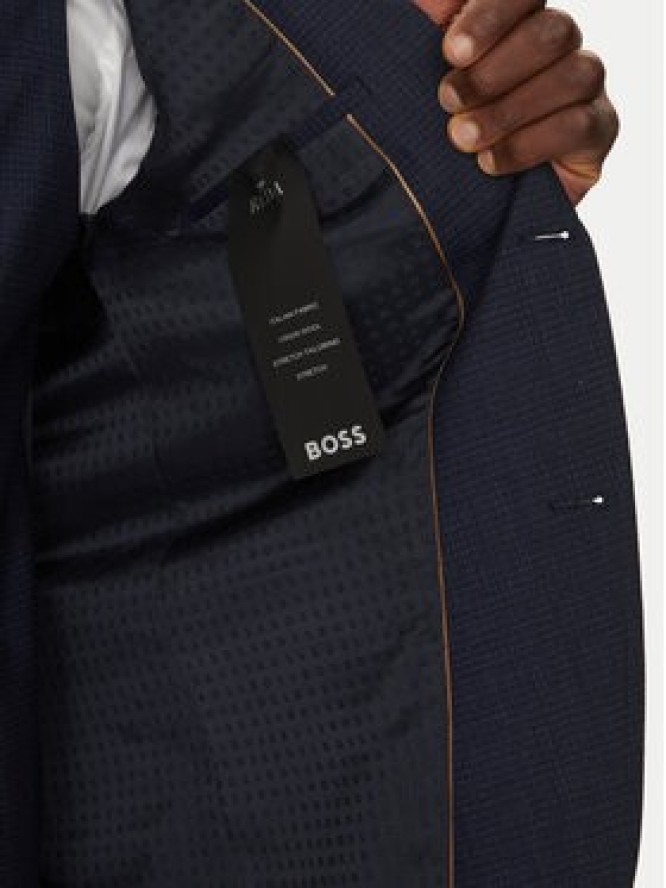 BOSS Garnitur Jeckson 50540768 Granatowy Regular Fit