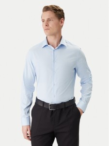 Calvin Klein Koszula LV019EU001 Błękitny Slim Fit