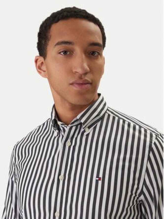 Tommy Hilfiger Koszula MW0MW42440 Czarny Regular Fit