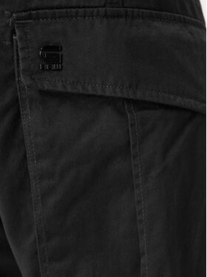 G-Star Raw Spodnie materiałowe Rovic D02190-5126-6484 Czarny Tapered Fit