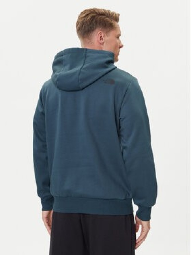 The North Face Bluza Fine NF0A89EU Zielony Regular Fit