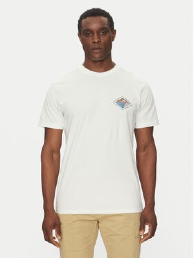 Quiksilver T-Shirt EQYZT08038 Écru Regular Fit