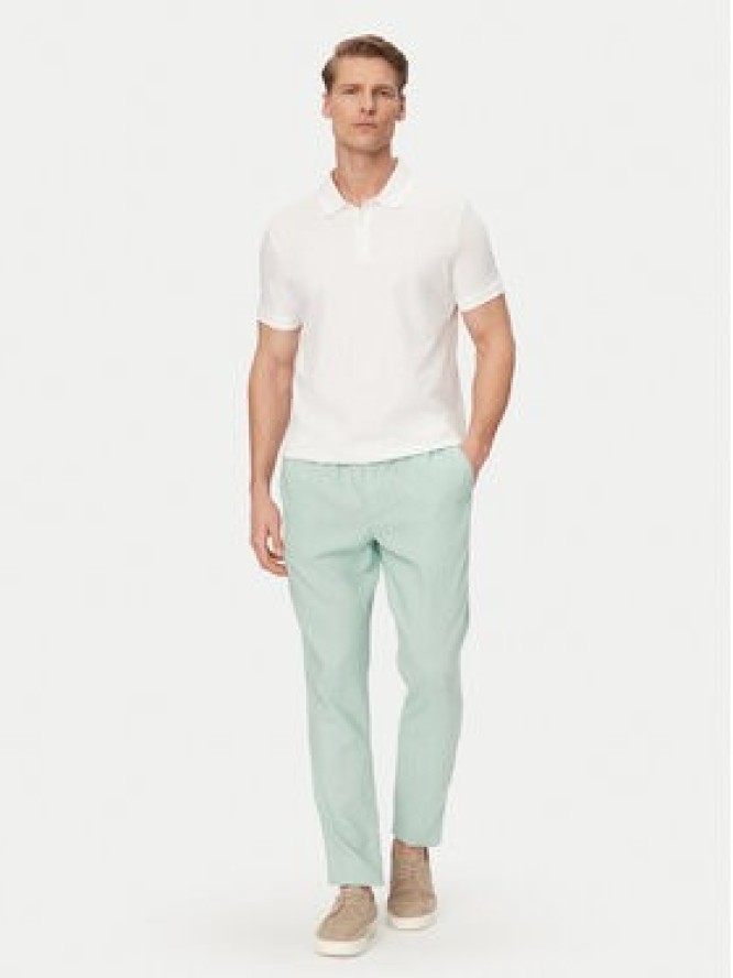 Tommy Hilfiger Chinosy Harlem MW0MW42336 Zielony jasny Regular Fit