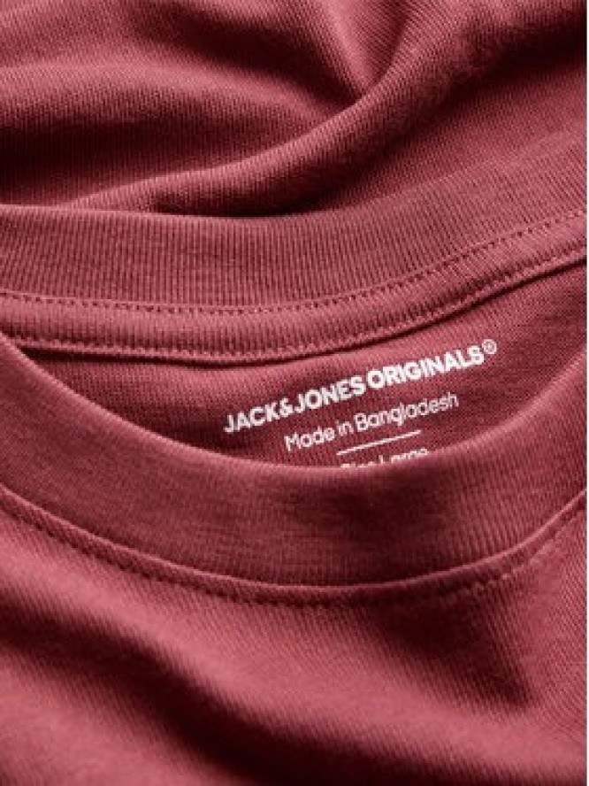 Jack & Jones T-Shirt York 12283800 Czerwony Relaxed Fit