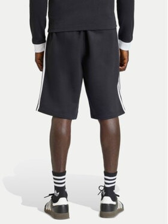 adidas Szorty sportowe 3-Stripes KE3566 Czarny Regular Fit