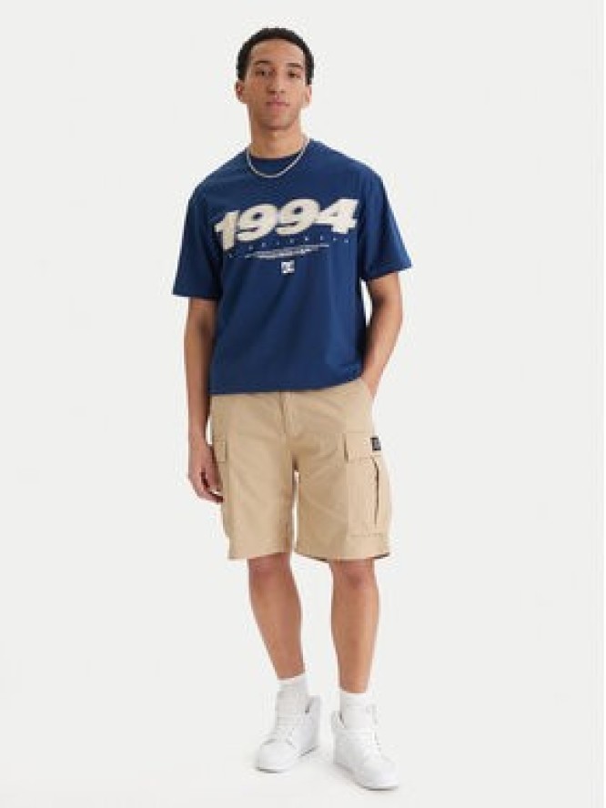 DC Shoes Szorty materiałowe Tundra ADYWS03086 Beżowy Regular Fit