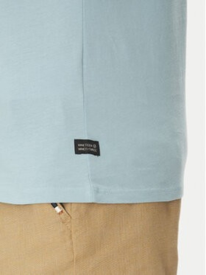 INDICODE T-Shirt Kloge 40-915 Niebieski Regular Fit