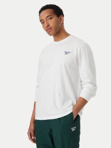 Reebok Longsleeve Feliks RK25738CCM Biały Regular Fit