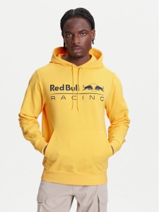 Pepe Jeans Bluza Red Bull Racing Team Logo RM580016 Żółty Regular Fit