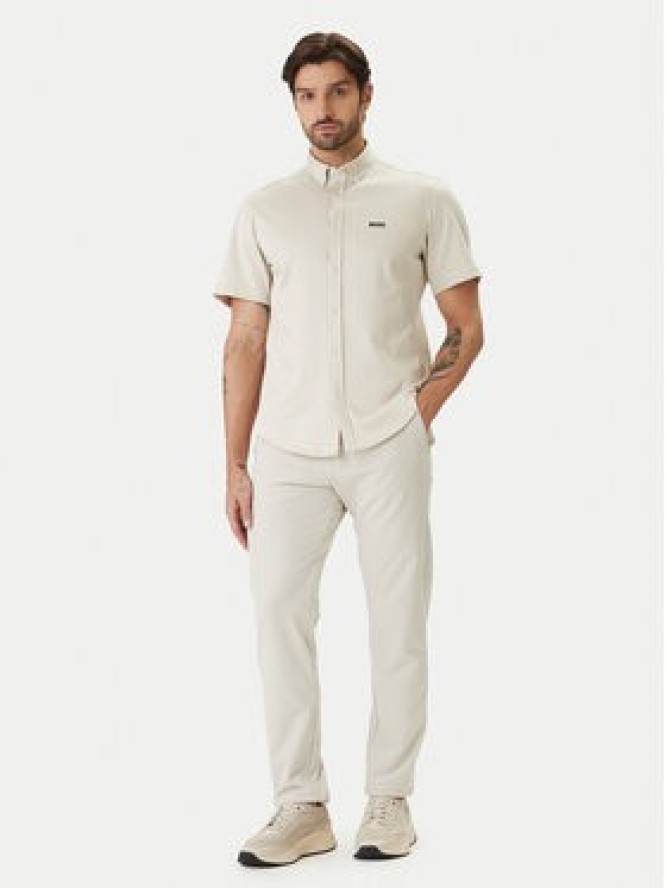 BOSS Koszula ST Motion 50555951 Beżowy Regular Fit