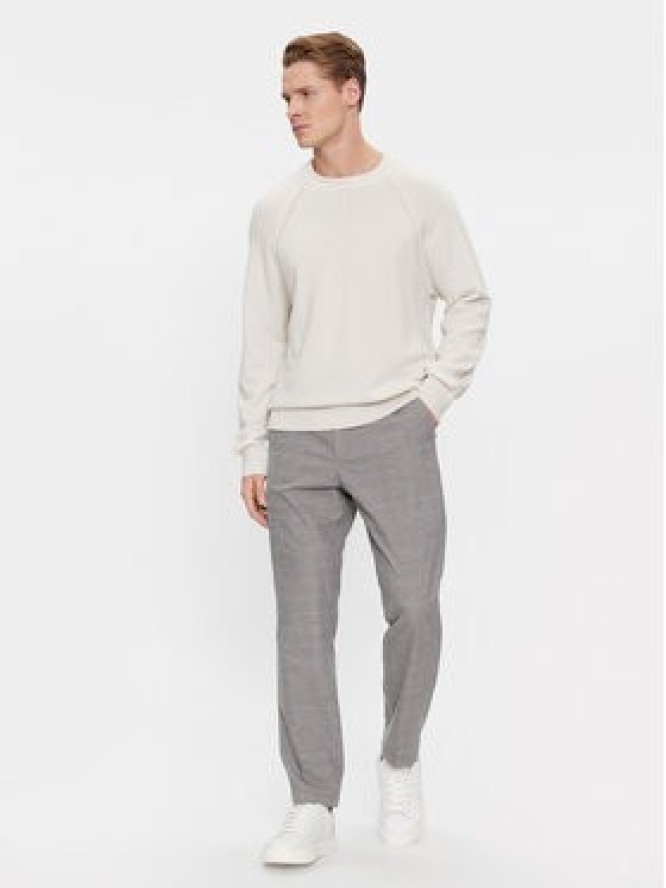 Calvin Klein Sweter K10K111954 Écru Regular Fit