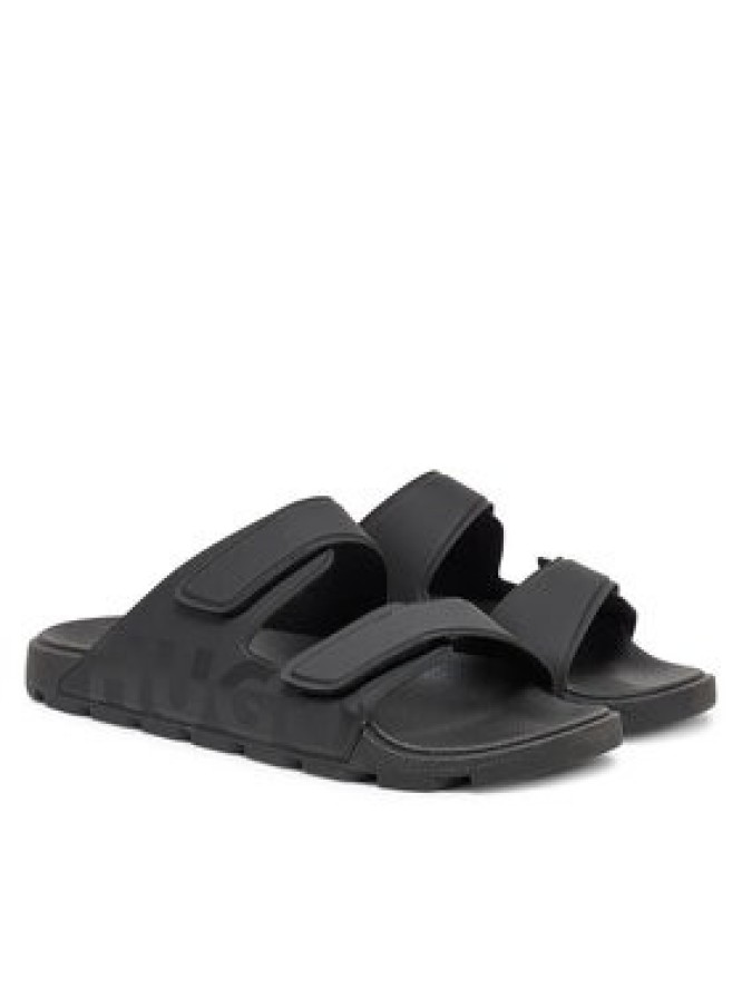 HUGO Klapki Evander 50542042 Czarny