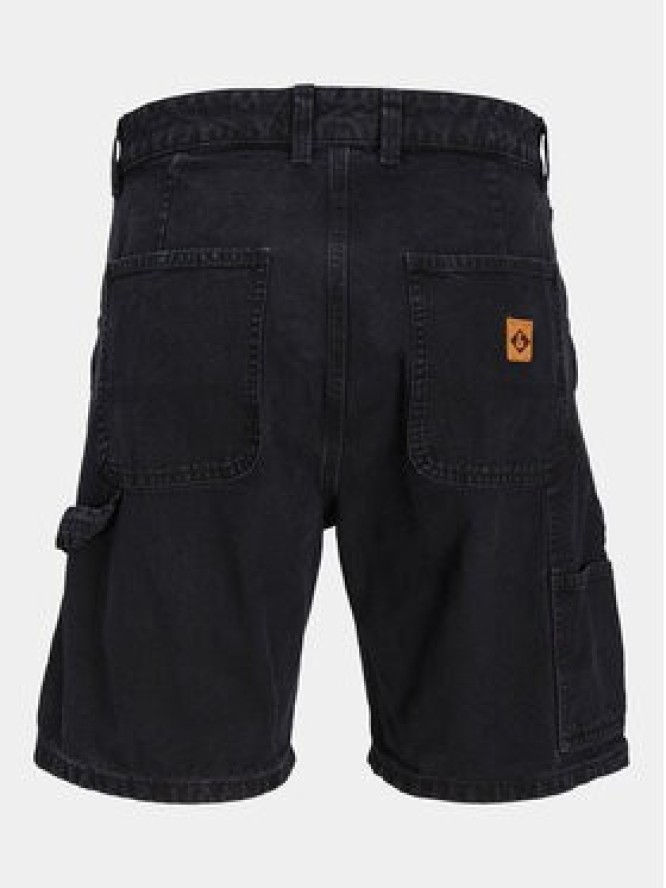 Jack & Jones Szorty jeansowe Jjitony 12252814 Czarny Loose Fit