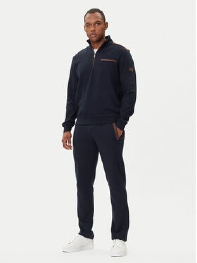 Bugatti Bluza 8500-85050D Granatowy Regular Fit