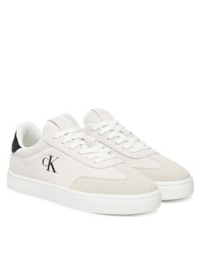 Calvin Klein Jeans Sneakersy Classic Cupsole Mg Su YM0YM01300 Biały