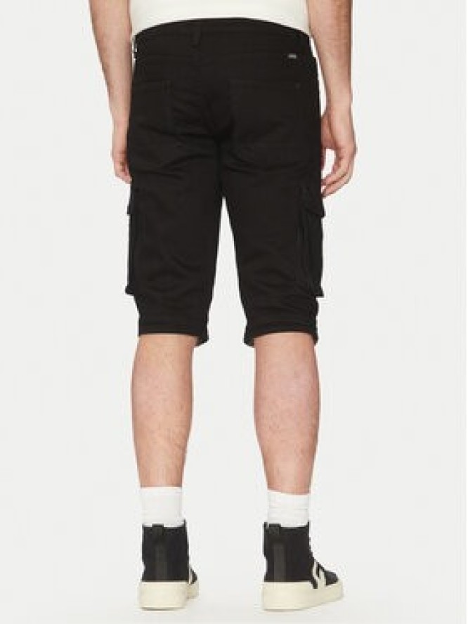 Blend Szorty jeansowe 20713329 Czarny Regular Fit