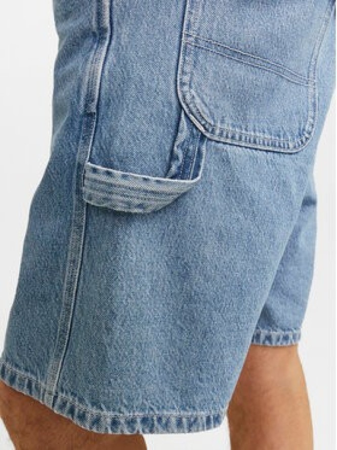 Jack & Jones Szorty jeansowe Jjitony 12252719 Niebieski Loose Fit