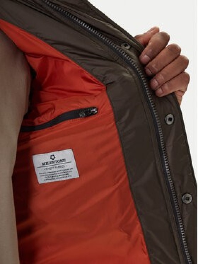Milestone Kurtka przejściowa MSSantos 990474 60655 Khaki Regular Fit
