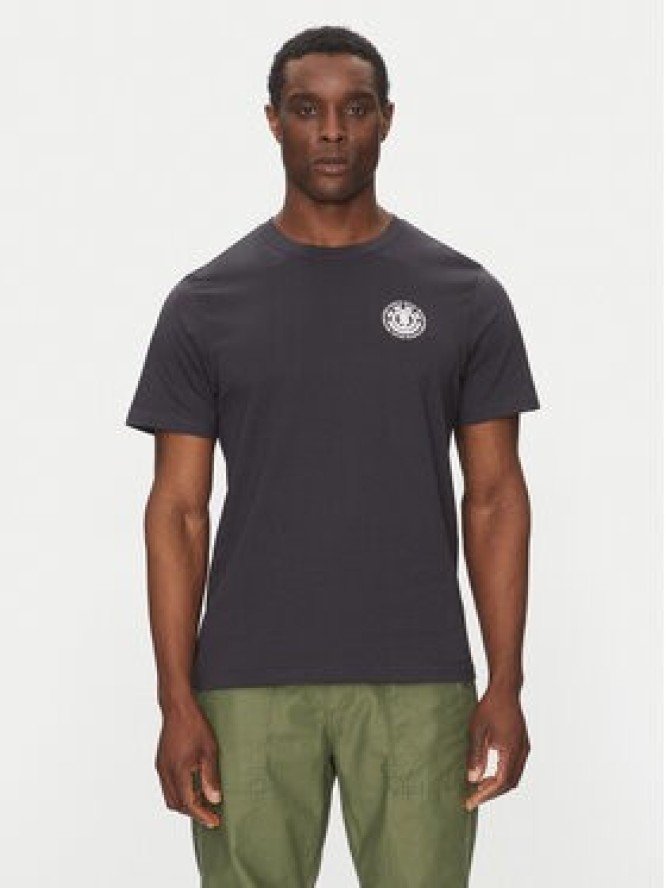 Element T-Shirt ELYZT00490 Czarny Regular Fit