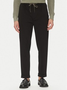 Liu Jo Spodnie materiałowe QA5080 J4776 Czarny Regular Fit