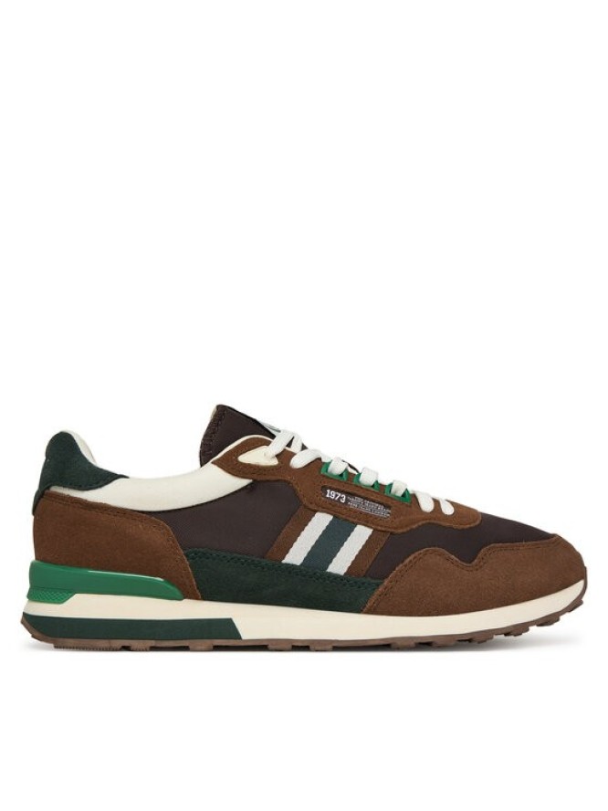 Pepe Jeans Sneakersy Kingston College M PMS400010 Brązowy