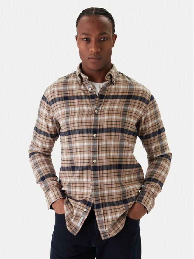 Jack&Jones Komplet 2 koszul Blubarkley 12294328 Beżowy Regular Fit