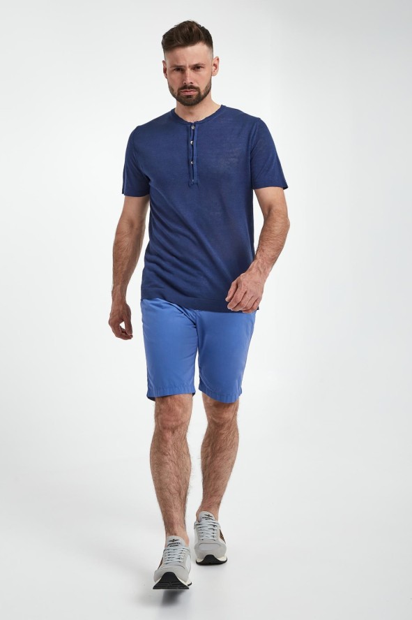 T-shirt męski lniany LIU JO