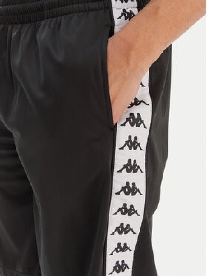 Kappa Szorty sportowe Banda Treadwellz 304KQ20 Czarny Regular Fit