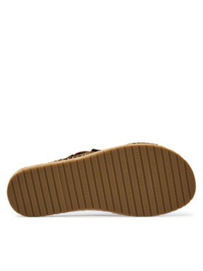 Tommy Hilfiger Espadryle Buckle Flexible Sandals FM0FM05772 Brązowy