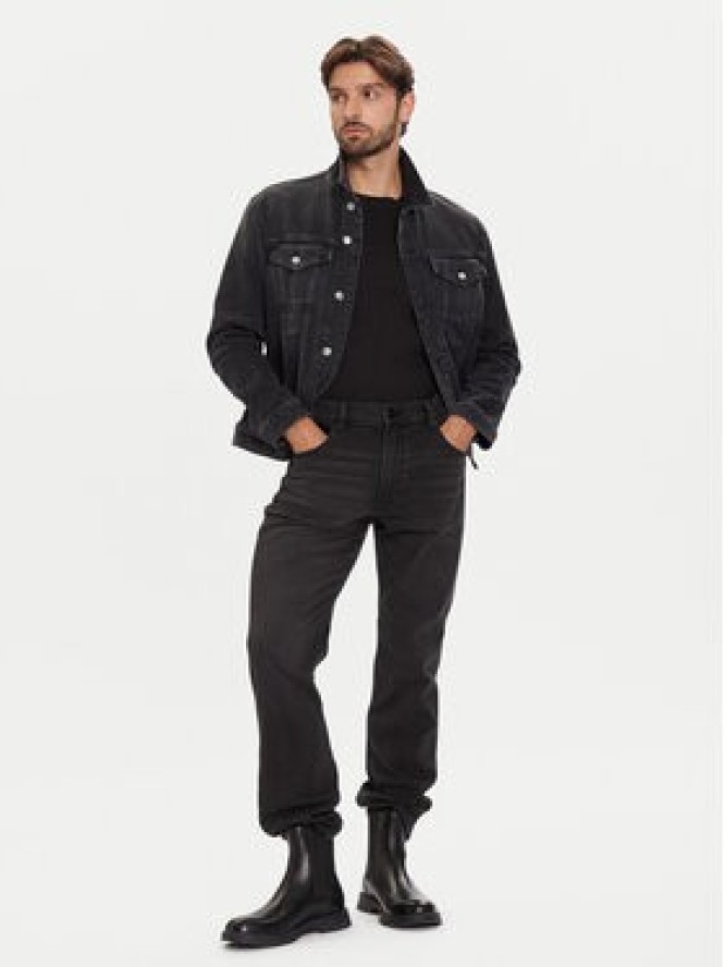 Wrangler Jeansy Greensboro 112371640 Szary Straight Fit