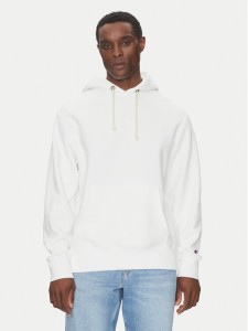 Champion Bluza 220705 Biały Relaxed Fit