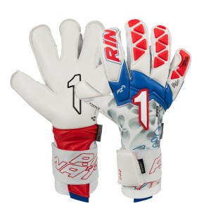 Rękawice bramkarskie Rinat Xtreme Guard Pro Biały Czerwony Niebieski