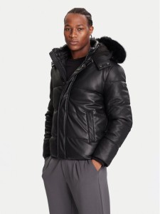 Guess Kurtka zimowa M5BL2F W1050 Czarny Regular Fit