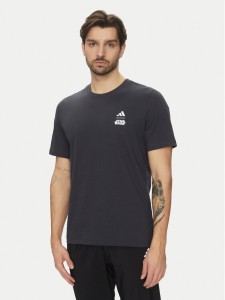 adidas T-Shirt Star Wars The Mandalorian™ JI5716 Szary Regular Fit