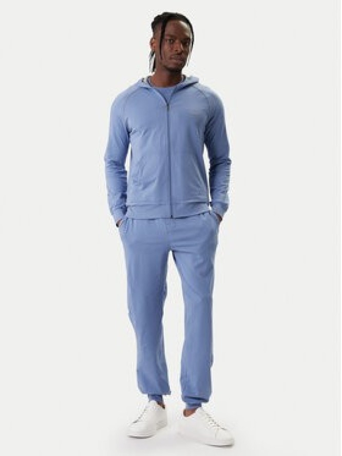 BOSS Bluza Mix&Match 50515313 Błękitny Regular Fit