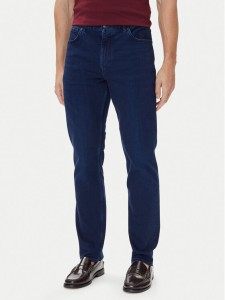 Tommy Hilfiger Jeansy Denton MW0MW39662 Granatowy Straight Fit