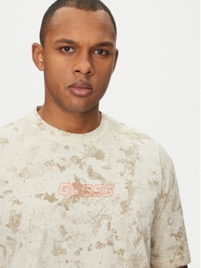 Guess T-Shirt Z5GI01 I3Z14 Brązowy Regular Fit