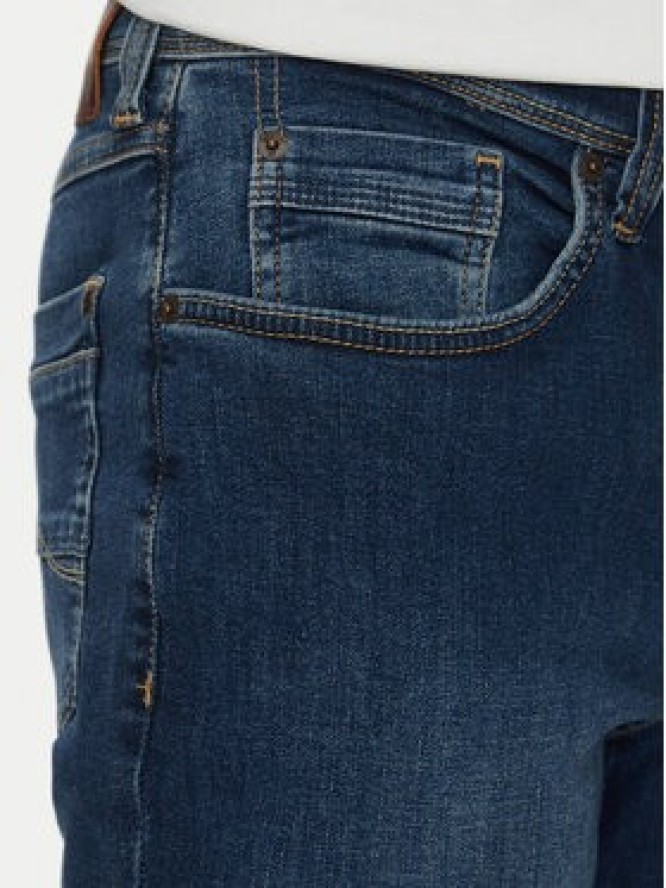 Mustang Jeansy Washington 1013976 Granatowy Regular Fit
