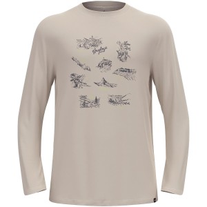 Koszulka z długim rękawem męska ODLO Merino 200 Tourist T-Shirt