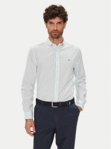 Tommy Hilfiger Koszula MW0MW39159 Błękitny Regular Fit